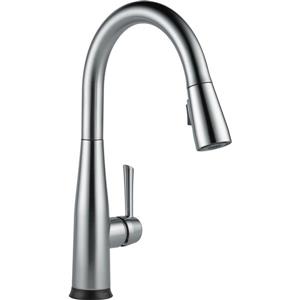 Robinet de cuisine Delta Essa, 15,75 po, 1 poignée, inox arctique
