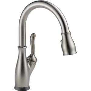 Delta Leland Touch2O(R) Kitchen Faucet - 14.88-in. - Spotshield Stainless