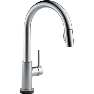 Robinet de cuisine Touch2O(MD) Delta Trinsic, 15,69 po, inox arctique