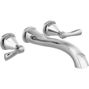 Robinet de bain mural Delta Stryke, 12 po, chrome