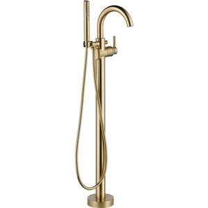 Delta Trinsic Freestanding Bathtub Faucet - 8-in. - Champagne Bronze