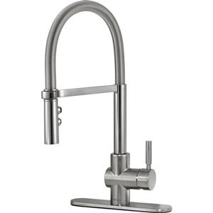 Delta Struct Kitchen Faucet - 18.72-in. - 1-Handle - Arctic Stainless