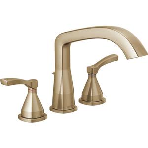 Robinet de bain romain Delta Stryke, 9,72 po, bronze champagne