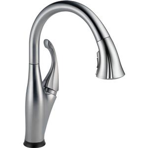 Delta Addison Kitchen Faucet - 15.38-in. - 1-Handle - Arctic Stainless