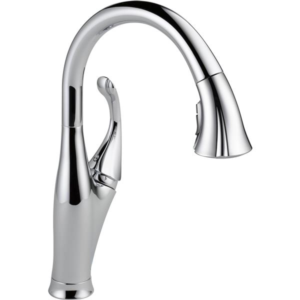 Delta Addison Kitchen Faucet - 15.5-in. - 1-Handle - Chrome