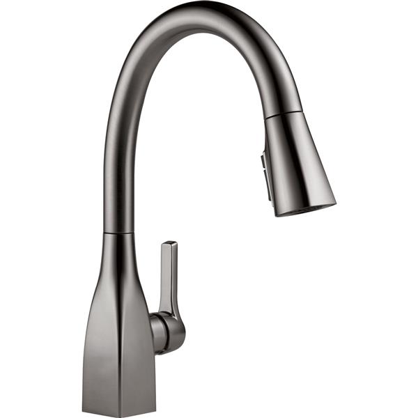 Delta Mateo Kitchen Faucet - 15.5-in. - 1-Handle - Black Stainless