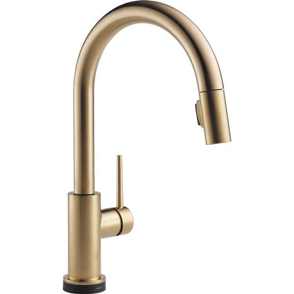 Delta Trinsic Touch2o R Kitchen Faucet 15 69 In Champagne