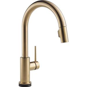 Delta Trinsic Touch2O(R) Kitchen Faucet - 15.69-in. - Champagne Bronze