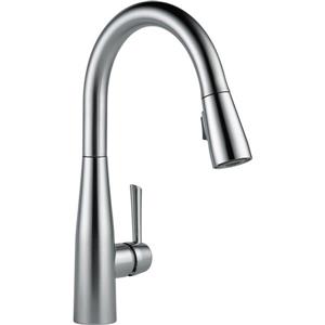 Robinet de cuisine Delta Essa, 15,25 po, 1 poignée, inox arctique