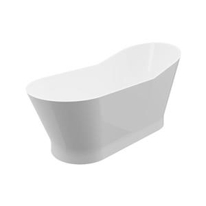 Bain autoportant San Diego de A&E Bath & Shower, 67 po, blanc