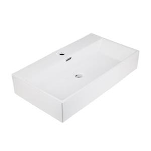 A&E Bath & Shower Adelmo Over the Counter Vessel Ceramic Basin Sink