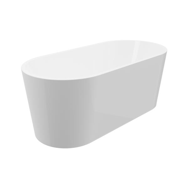 A&E Bath & Shower Niagara Freestanding Bathtub - 67-in - White