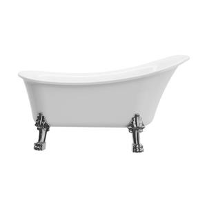 A&E Bath & Shower Dorya SKR Clawfoot tub - 59-in - White
