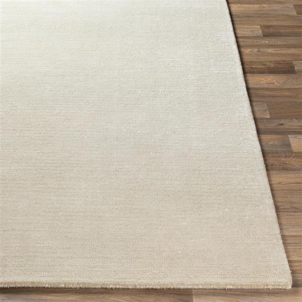 Surya Aspen Solid Area Rug - 8-ft x 10-ft - Rectangular - Khaki