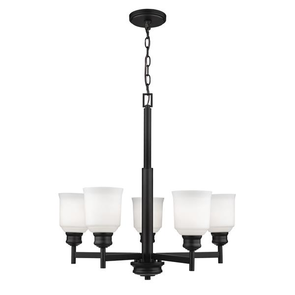 MILLENNIUM LIGHTING Millenium Lighting Burbank 5-Light Chandelier ...