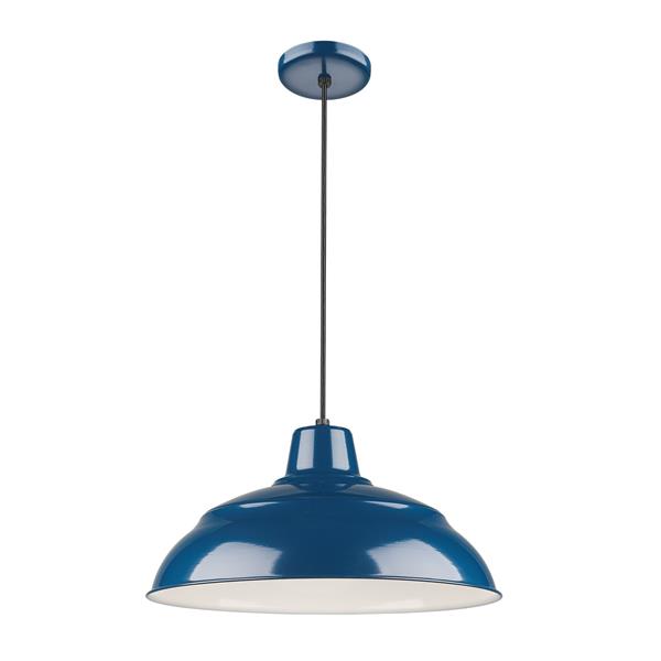 Navy blue sale pendant light