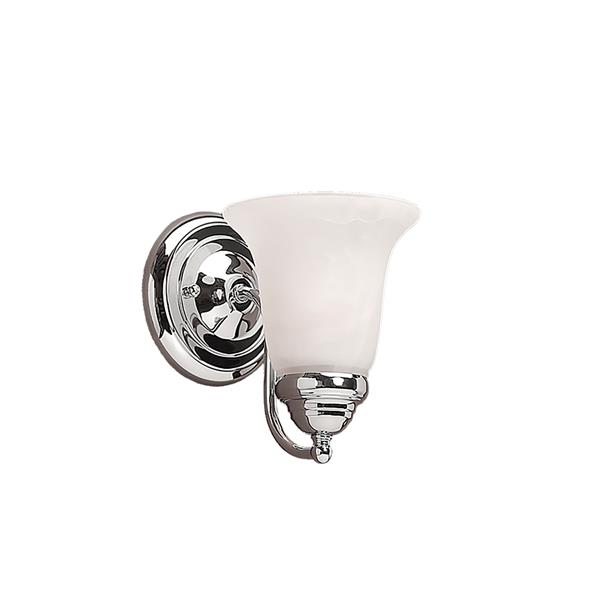 MILLENNIUM LIGHTING Millenium Lighting 1-Light Vanity Light With Faux ...