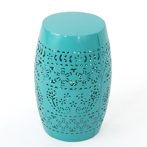 Best Ing Home Decor Amethyst, Teal Blue Side Tables