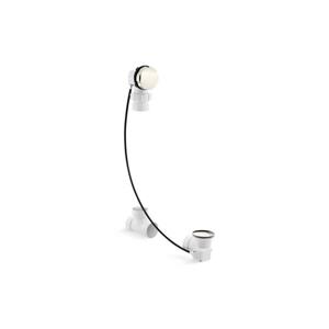 Drain pour bain à câble Clearflo de KOHLER, 1,5 po, PVC, nickel