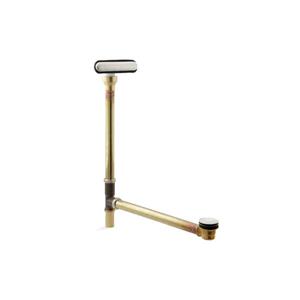 Drain pour bain Clearflo de KOHLER avec trop plein, 1,5 po, nickel brossé vibrant