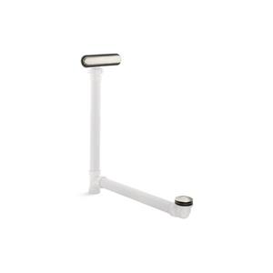 KOHLER Clearflo 1.5-inc Slotted Overflow Bath Drain - Brushed Nickel