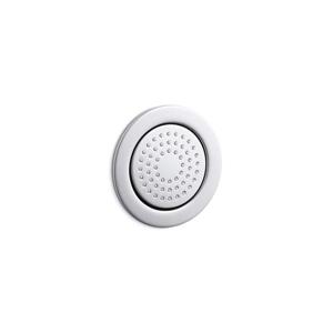 Jet corporel à 54 buses WaterTile de KOHLER, rond, 2 gal./min, chrome poli