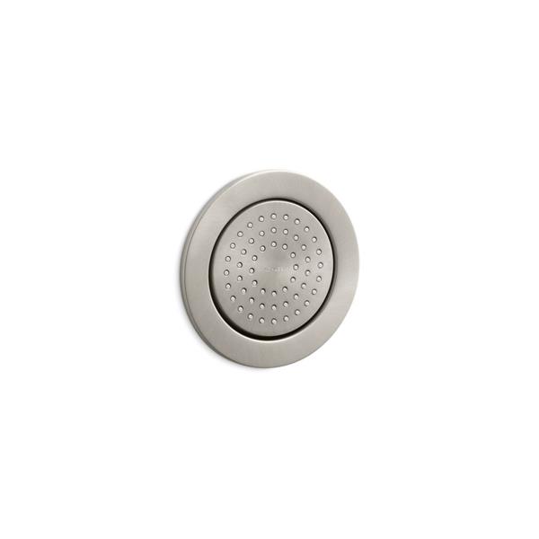 KOHLER WaterTile Round 54-Nozzle Bodyspray - 2.0 GPM - Brushed Nickel