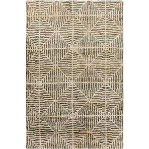 Surya Bjorn Natural Fiber Area Rug - 5-ft x 8-ft - Rectangular - Olive