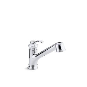 KOHLER Fairfax Single-Hole or Three-Hole Kitchen Sink Faucet - Chrome