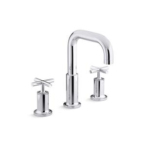 Robinet de baignoire à haut débit avec poignées Purist de KOHLER