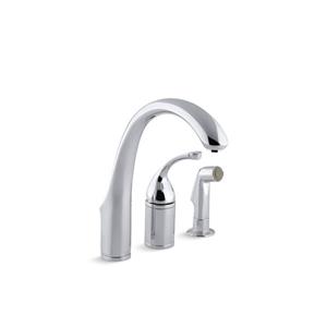 Robinet d'évier de cuisine à 3 trous indépendants Forté de KOHLER, chrome