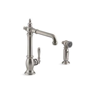 KOHLER Artifacts 2-Hole Kitchen Sink Faucet