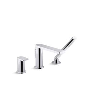 KOHLER Composed Single-Handle Bath Faucet with Handshower - Chrome