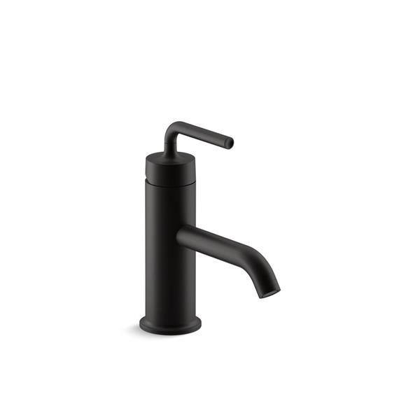 Kohler Purist Single Handle Bathroom Sink Faucet Black 14402 4a Bl Rona - Kohler Bathroom Sink Faucet Black