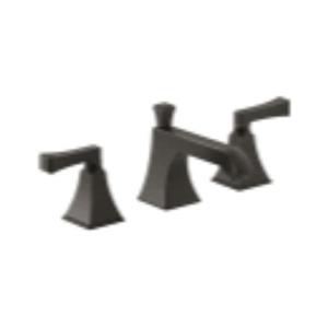 Robinetterie de baignoire à haut débit avec poignées Memoirs de KOHLER, bronze