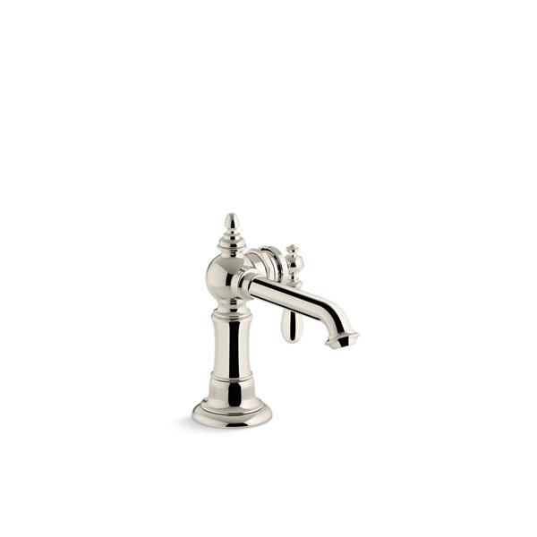 KOHLER Artifacts Single-Handle Bathroom Sink Faucet - Nickel