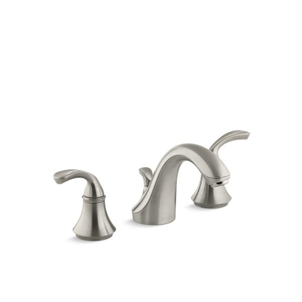 KOHLER Fort Widespread Bathroom Sink Faucet Nickel 10272 4 BN RONA   330702504 MainImage 001 L 