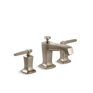 Robinet de lavabo de salle de bain déployé Margaux de KOHLER, bronze