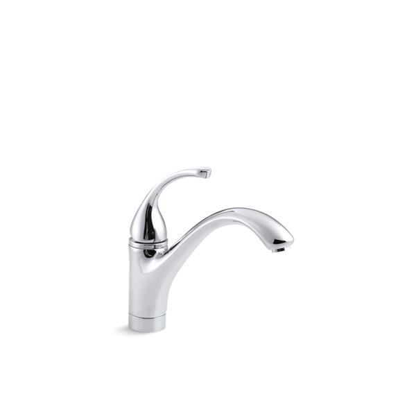 KOHLER Fort Single Hole Or 3 Hole Kitchen Sink Faucet Chrome 10415   330702517 MainImage 001 L 