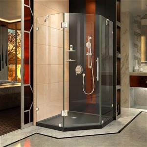 DreamLine Prism Lux Shower Enclosure Kit - 42-in - Chrome