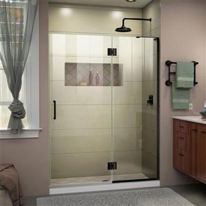 DreamLine Frameless Hinged Tub/Shower Door - 48-in - Black