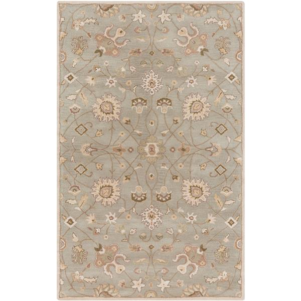 Surya Caesar Traditional Area Rug - 5-ft x 8-ft - Rectangular - Grey