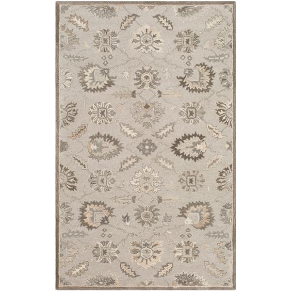 Surya Caesar Traditional Area Rug - 5-ft x 8-ft - Rectangular - Grey