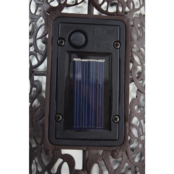 Oakland Living Flamingo Solar Light - Bronze Steel