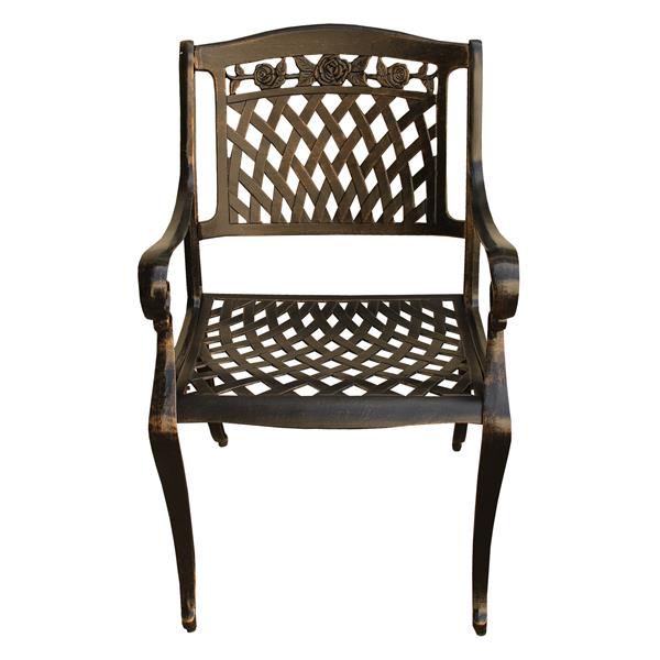 Oakland Living Patio Chair - 36-in x 26-in - Bronze