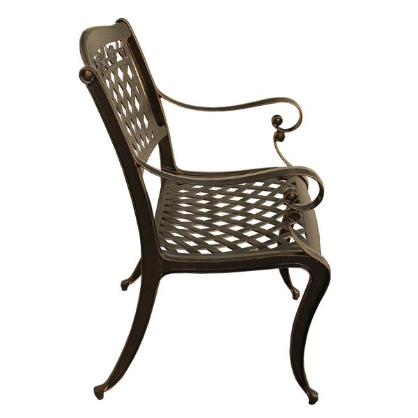 Oakland Living Patio Chair - 36-in x 26-in - Bronze