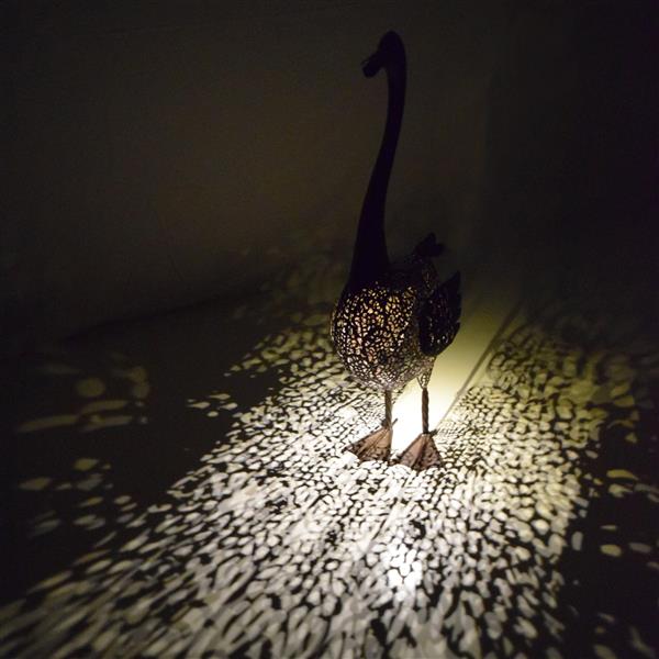 Oakland Living Rooster Solar Light - Bronze Steel