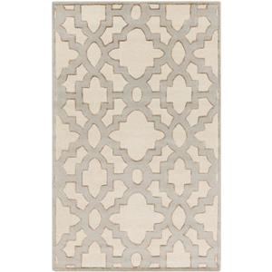 Surya Modern Classics Transitional Area Rug - 9-ft x 13-ft - Rectangular - Cream