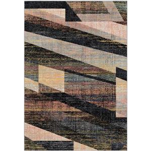 Surya City Modern Area Rug - 7-ft 10-in x 10-ft 3-in - Rectangular - Black