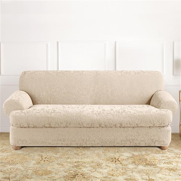 Surefit Sure Fit Jacquard Damask Sofa, How To Fit A Sofa Cover